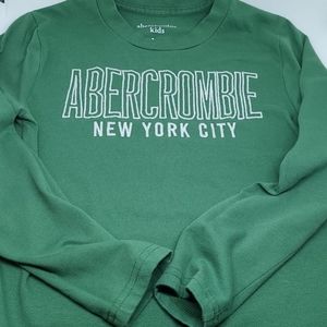 Boys Abercrombie kids sz 7/8 LS shirt